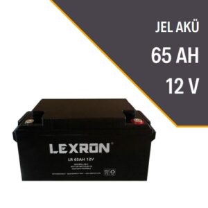 Lexron 65AH 12V Jel Akü - Görsel 1