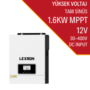 Lexron 1.6KW 12V Yüksek Voltaj HV MPPT Akıllı İnverter - Görsel 2